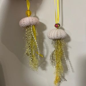 Handmade Urchin Jelly Fish Ornament